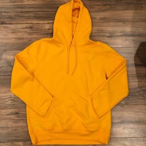 Yellow hoodie